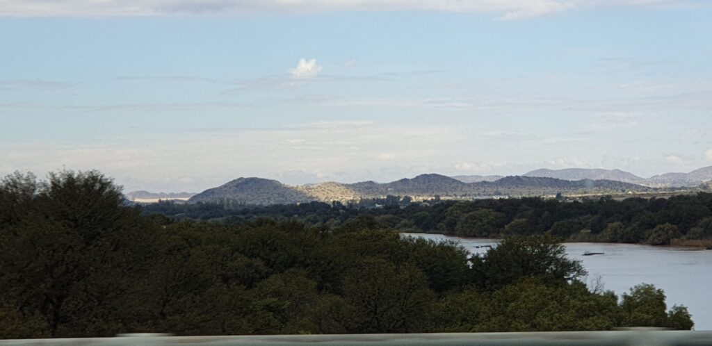 Free State side of Orange River